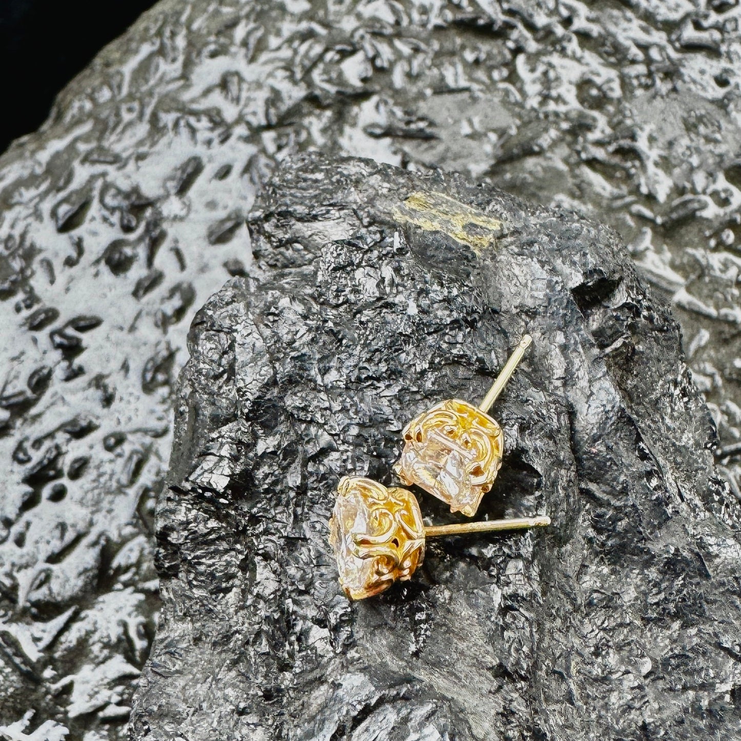 Cushion Cut Lab-Grown Diamond Earrings